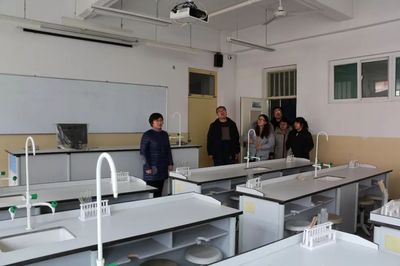 【校訊】開展安全衛生檢查 共建安全文明校園--臨汾一中教導處對教輔部門進行安全衛生檢查